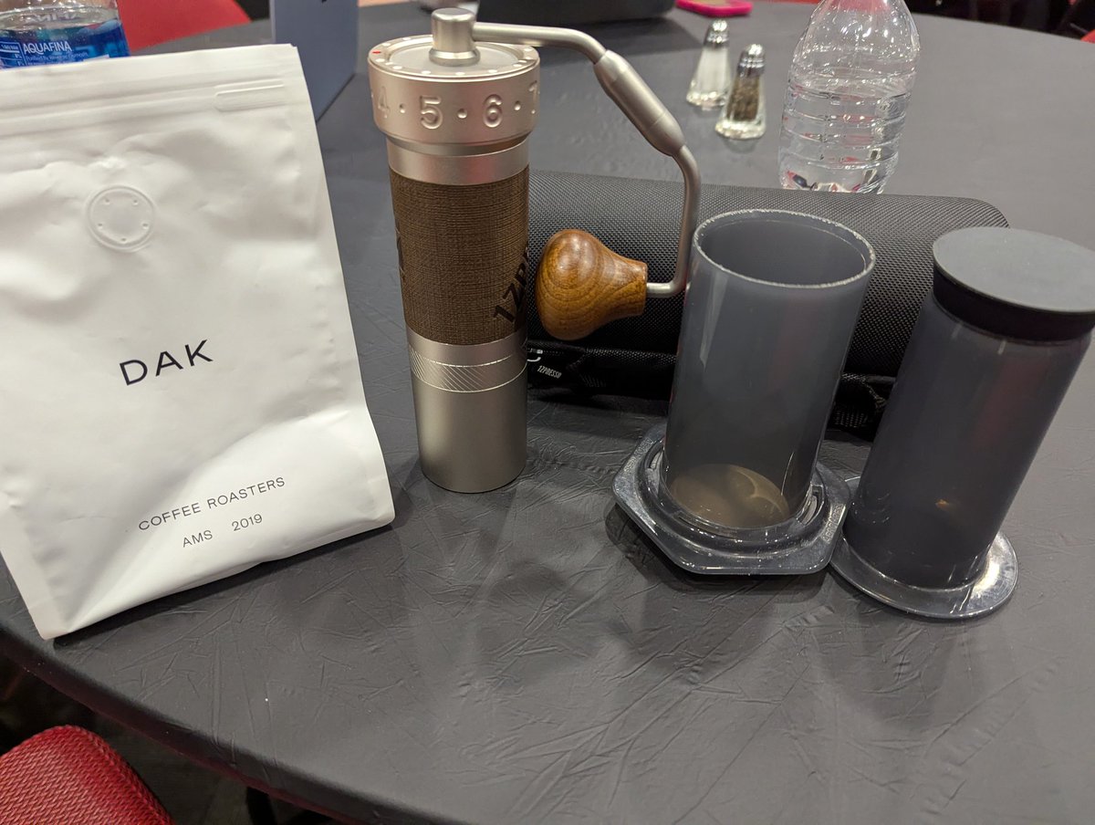 Yes, I did bring my own coffee setup to the #RLCS LAN