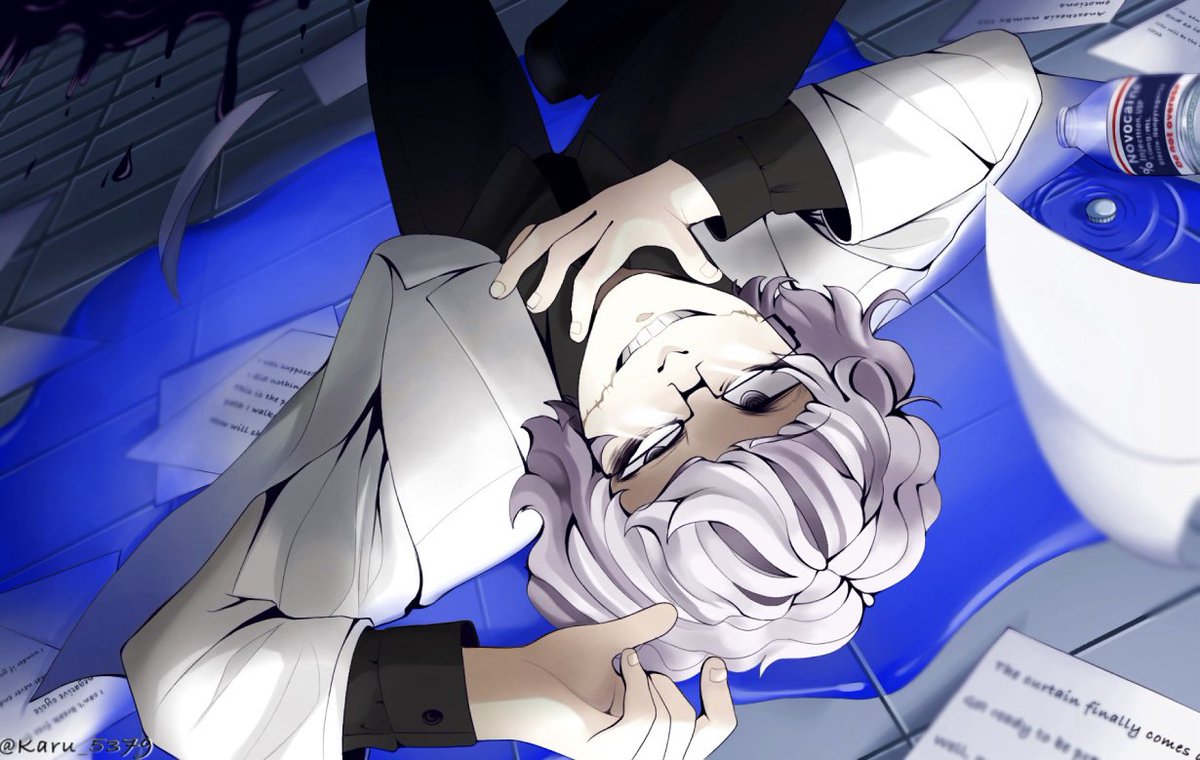 Karu_5379's tweet photo. NOVOCAINE 8TH ANNIVERSARY

A big round of applause for this devil
He himself is drowning in anesthesia
#ghostandpals #creepp #vocaloid  #vflower #trashdentist https://t.co/vAgtgr0Z73