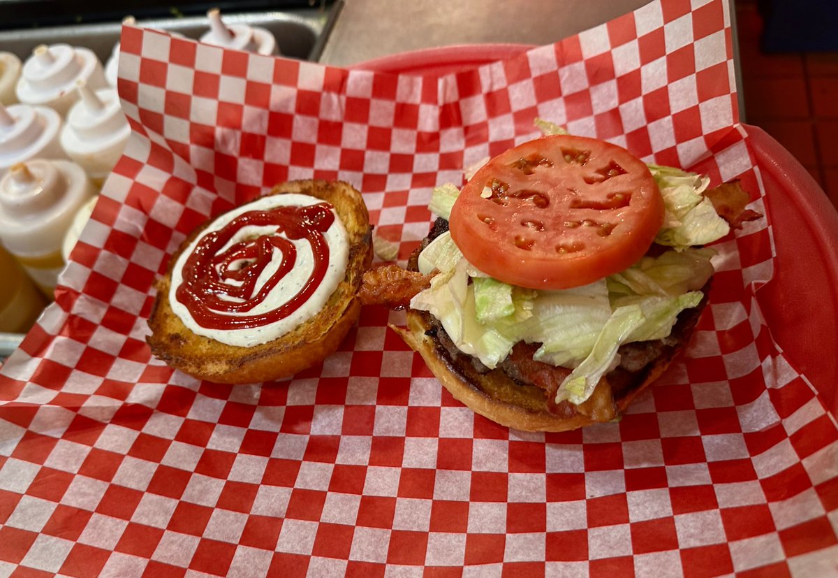 Our burgers look a little lonely without a side of fresh cut PEI fries beside them.