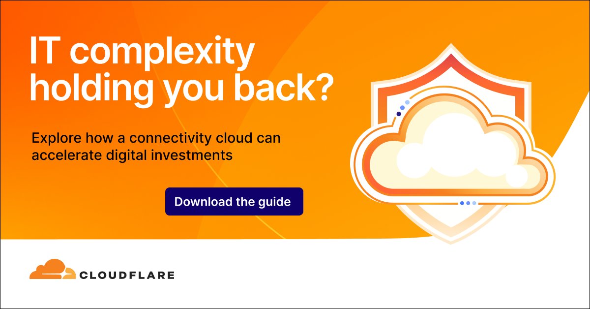 Connect, protect, and build your digital environment while reducing IT complexity with a unified, simple network and platform to secure and connect all of your apps and users. Download the paper. cfl.re/4ddkkby