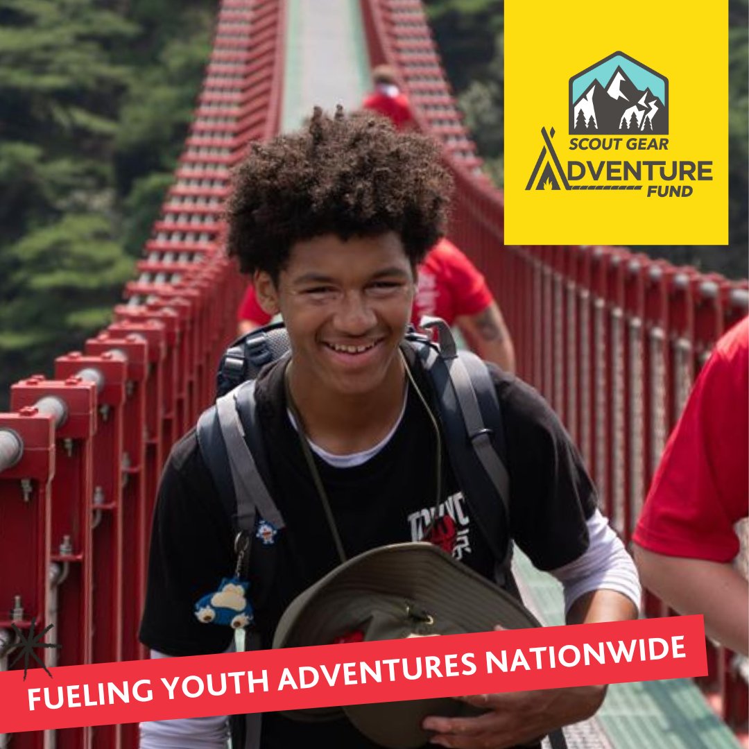 🎒 18 Scouts. Coast to coast. Big adventures ahead!

The Scout Gear Adventure Fund is making outdoor dreams come true for youth across Canada.

🌟 Learn more: scouts.ca/news-and-event…

#ScoutsCanada #YouthAdventure #ScoutGearAdventureFund