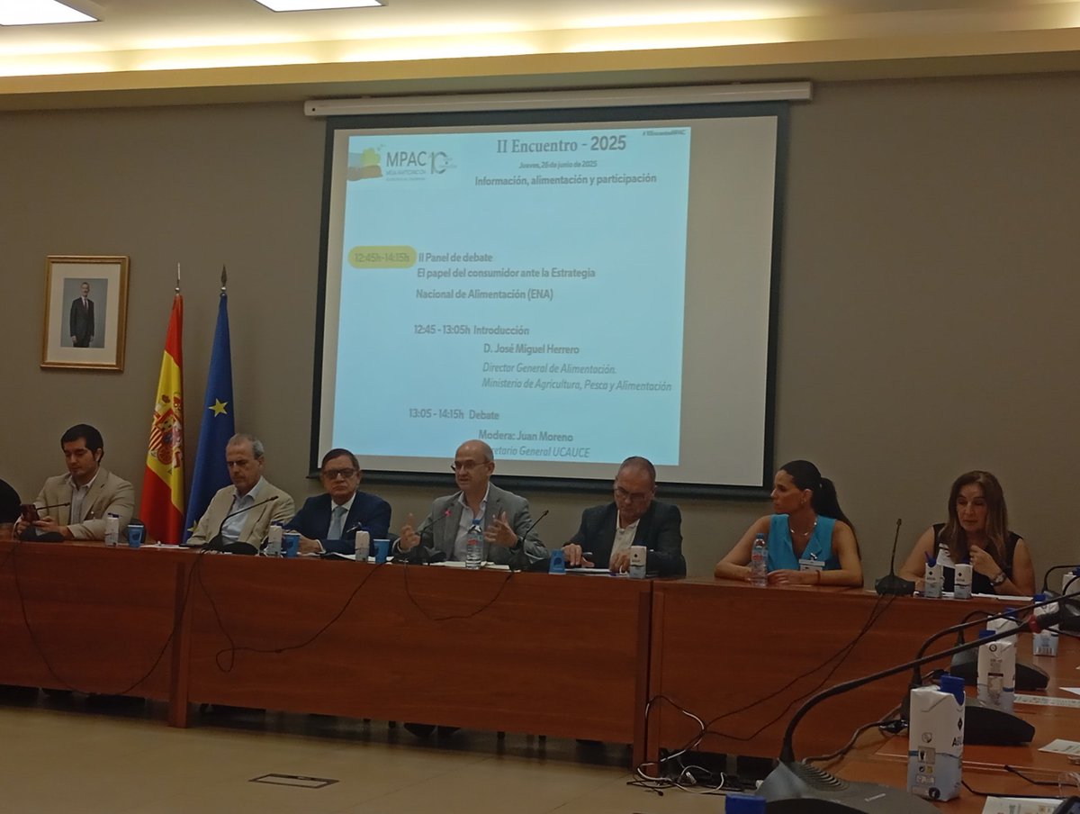 UNAE consumo (@unae_valencia) on Twitter photo Hoy estamos en Madrid en el ||Encuentro de la MPAC, con la Jornada sobre los Derechos de la ciudadanía ante la Inteligencia Artificial y los retos de la Estrategia Nacional de Alimentación.
<a href="/_UNAE_/">Federación UNAE </a> <a href="/GVAinicotur/">GVA Inicotur</a> <a href="/MPAConsumidores/">Mesa de Participación</a> #IA#derechosconsumidores Hoy estamos en Madrid en el ||Encuentro de la MPAC, con la Jornada sobre los Derechos de la ciudadanía ante la Inteligencia Artificial y los retos de la Estrategia Nacional de Alimentación.
<a href="/_UNAE_/">Federación UNAE </a> <a href="/GVAinicotur/">GVA Inicotur</a> <a href="/MPAConsumidores/">Mesa de Participación</a> #IA#derechosconsumidores