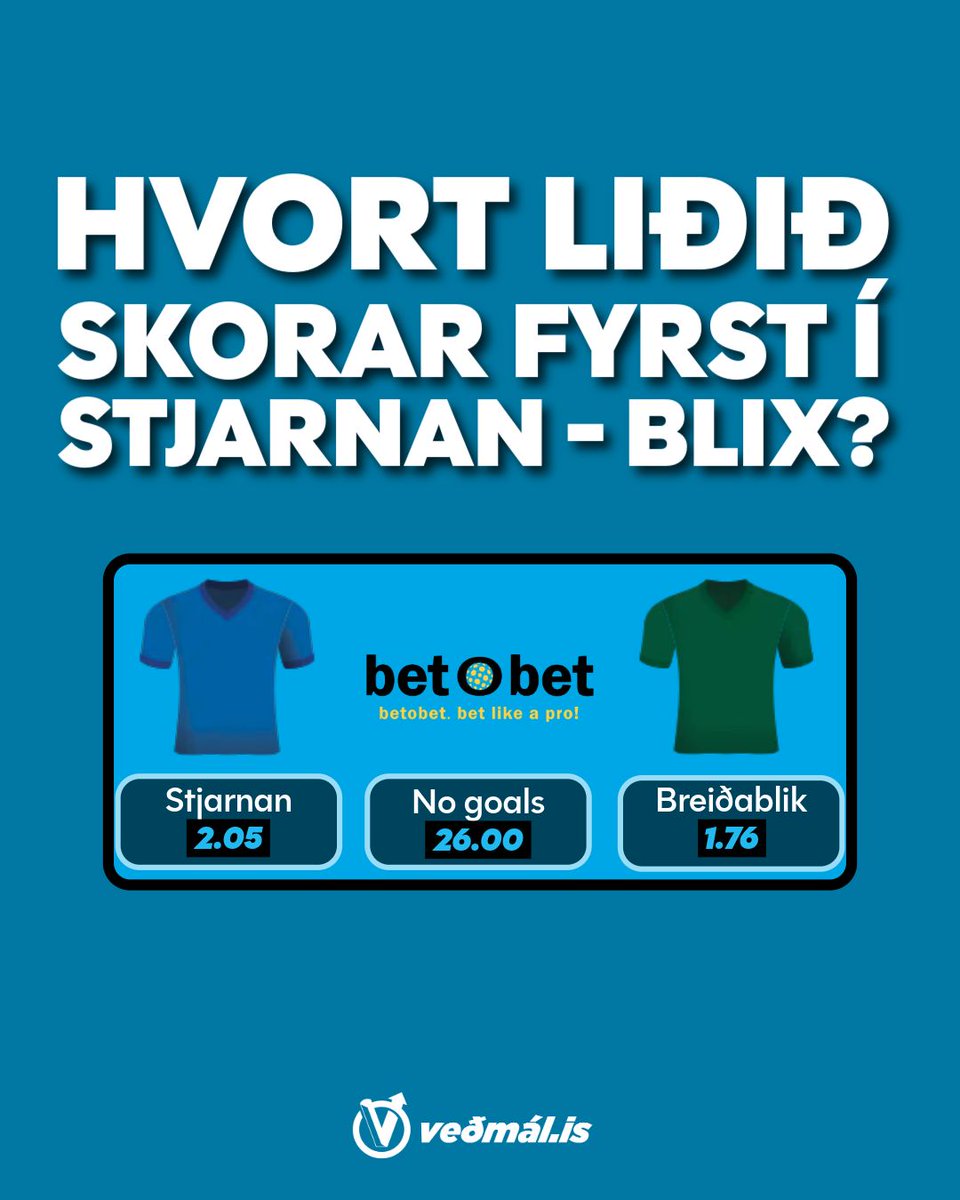Bara einn svefn í viðbót. KA - Valur og Stjarnan - Breiðablik. 
Skráðu þig á BetoBet hér : vedmal.is/bestadeildin/