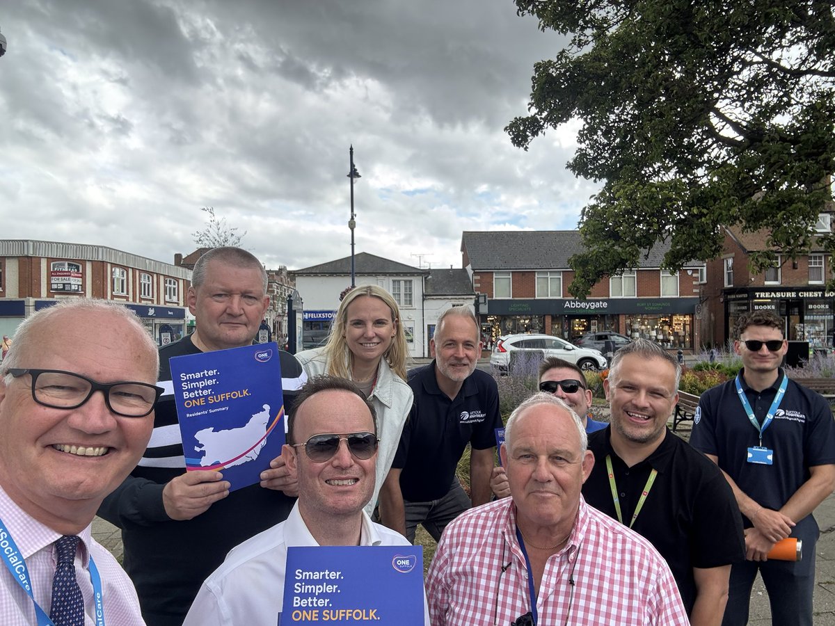 Thank you to everyone who came to see us at our local Matters event in Felixstowe today. 

Our next events are in Lowestoft and Beccles on the 11 July. 

suffolk.gov.uk/council-and-de…

#Localmatters