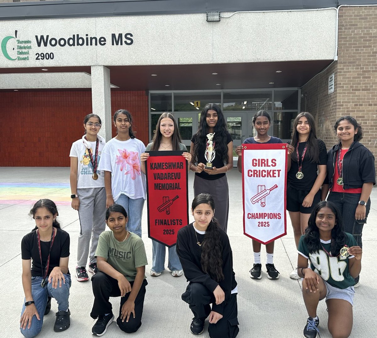 Sunil Katyal (@skatyal_tdsb) on Twitter photo GTA Champions!🇨🇦 Our <a href="/oscaschools/">Ontario Schools Cricket Association (OSCA)</a> championship trophy arrived today!🏆🏏 Congrats to this incredible girls cricket team! They are a true example of determination & unity! Another team photo, another moment to remember! #tdsb <a href="/tdsb/">Toronto District School Board</a> <a href="/Equity48/">Kurt McIntosh</a> <a href="/NeethanShan/">Neethan Shan</a> <a href="/JamesX_Li/">James Li</a> <a href="/MFraserTDSB/">Michelle Fraser</a> GTA Champions!🇨🇦 Our <a href="/oscaschools/">Ontario Schools Cricket Association (OSCA)</a> championship trophy arrived today!🏆🏏 Congrats to this incredible girls cricket team! They are a true example of determination & unity! Another team photo, another moment to remember! #tdsb <a href="/tdsb/">Toronto District School Board</a> <a href="/Equity48/">Kurt McIntosh</a> <a href="/NeethanShan/">Neethan Shan</a> <a href="/JamesX_Li/">James Li</a> <a href="/MFraserTDSB/">Michelle Fraser</a>