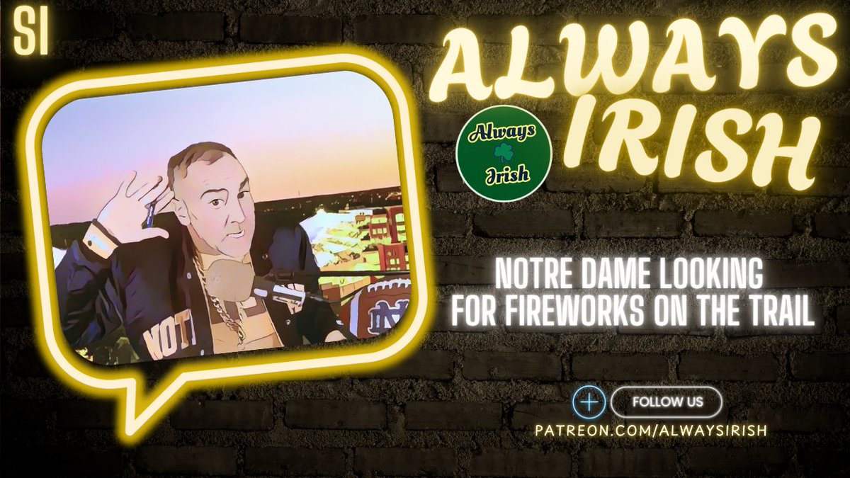 Always Irish ☘️ (@alwaysirishinc) on Twitter photo ☘️#NotreDame expecting to have an EXPLOSIVE 4th of July Week☘️
<a href="/JackSacco/">Jack Sacco</a> <a href="/StadiumDude/">Chipster</a> <a href="/craiGo574/">crai Go☘️</a> <a href="/ldock93/">Lawrence Dockery</a> <a href="/Kev11Elev/">Kevin</a> <a href="/Bif_13/">Brandon Fry ☘️🇺🇸</a> <a href="/Adam_Dowling1/">Adam Dowling</a> <a href="/marcwithglasses/">marcwithglasses</a> <a href="/pdh3767/">Phil Haag</a>
⬇️
youtu.be/sIhbon47PDI ☘️#NotreDame expecting to have an EXPLOSIVE 4th of July Week☘️
<a href="/JackSacco/">Jack Sacco</a> <a href="/StadiumDude/">Chipster</a> <a href="/craiGo574/">crai Go☘️</a> <a href="/ldock93/">Lawrence Dockery</a> <a href="/Kev11Elev/">Kevin</a> <a href="/Bif_13/">Brandon Fry ☘️🇺🇸</a> <a href="/Adam_Dowling1/">Adam Dowling</a> <a href="/marcwithglasses/">marcwithglasses</a> <a href="/pdh3767/">Phil Haag</a>
⬇️
youtu.be/sIhbon47PDI