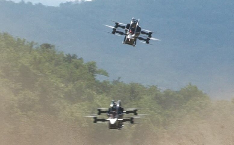 jetson_aero's tweet image. Introducing the All-Black Carbon Jetson ONE Twins! How bad ass do these look? If there's ever a remake of Rambo or Commando, these would definitely steal the show. And the best part? No CGI needed! Our test pilots have rehearsed every maneuver as always. Do not try this at home!…