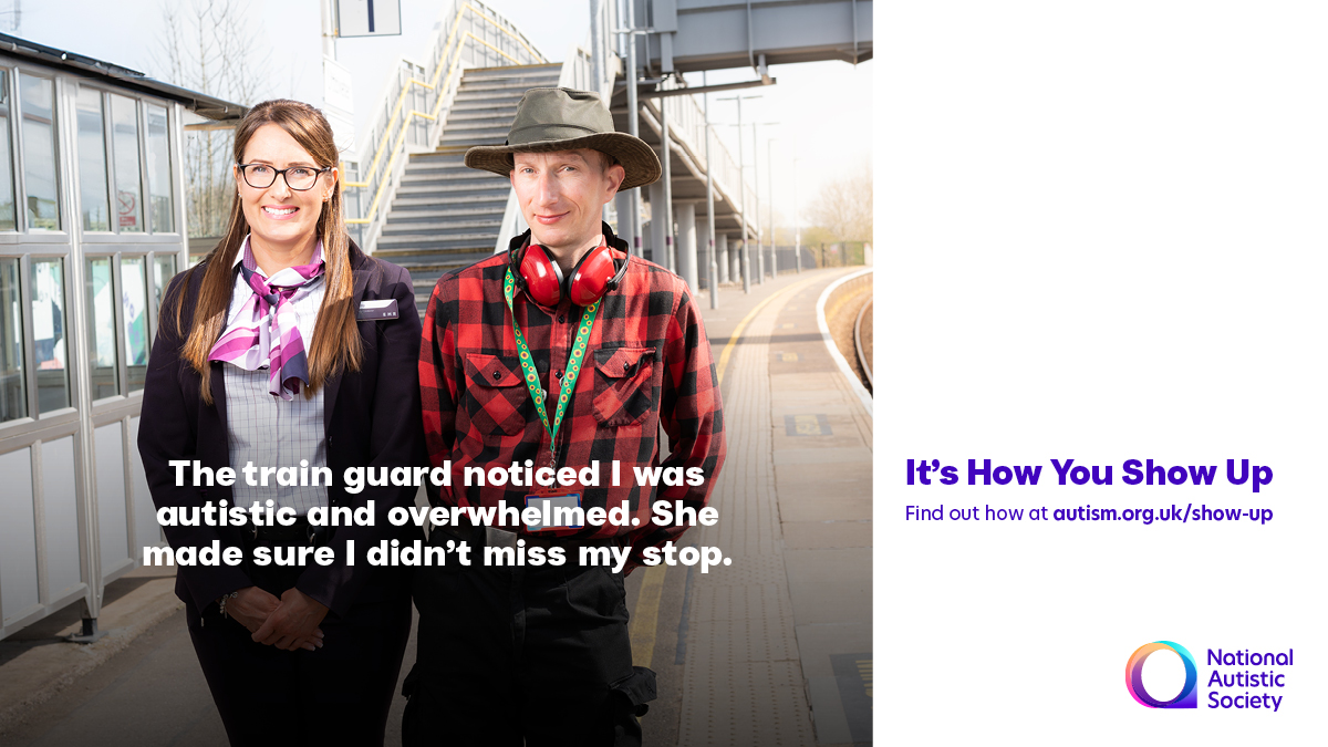 Autism's tweet image. Nick was supported by East Midlands Railway guard, Becky, on a recent train journey. Becky noticed Nick was overwhelmed and checked to see if he was ok and made sure he didn't miss his stop.
It can sometimes be the small, thoughtful moments that help autistic people feel…