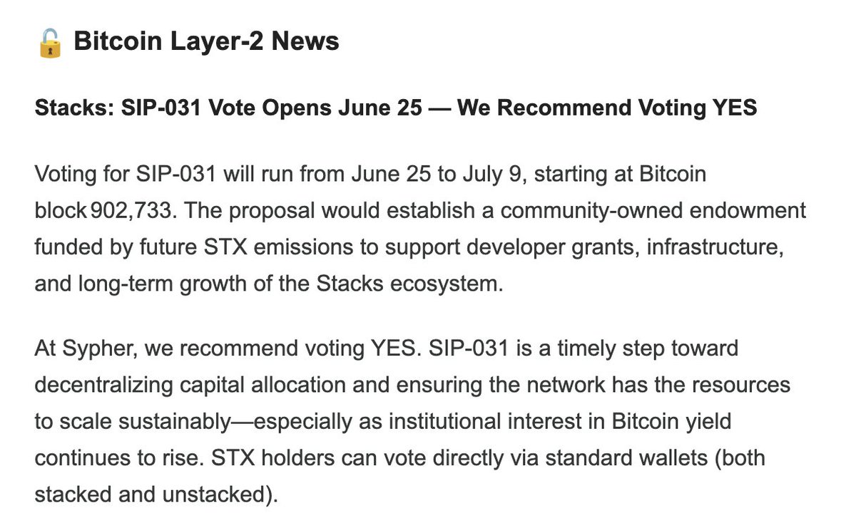 Reading the <a href="/syphercapital/">Sypher Capital</a> newsletter and saw a SIP 031 mention for <a href="/Stacks/">stacks.btc</a> 

🚀