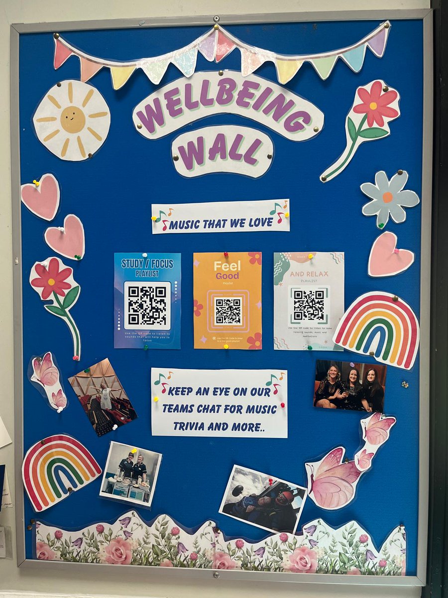 Practice Educators (@bthftpracticeed) on Twitter photo Inspired by our Speech and Language Therapy colleagues, the Practice Educators have embraced our new wellbeing wall this month. Sharing favourite music, concerts, and trivia has fostered meaningful conversations and strengthened our connections.
(Cont..)
<a href="/BTHFTAdultSALT/">BTHFT Adult SALT</a> Inspired by our Speech and Language Therapy colleagues, the Practice Educators have embraced our new wellbeing wall this month. Sharing favourite music, concerts, and trivia has fostered meaningful conversations and strengthened our connections.
(Cont..)
<a href="/BTHFTAdultSALT/">BTHFT Adult SALT</a>