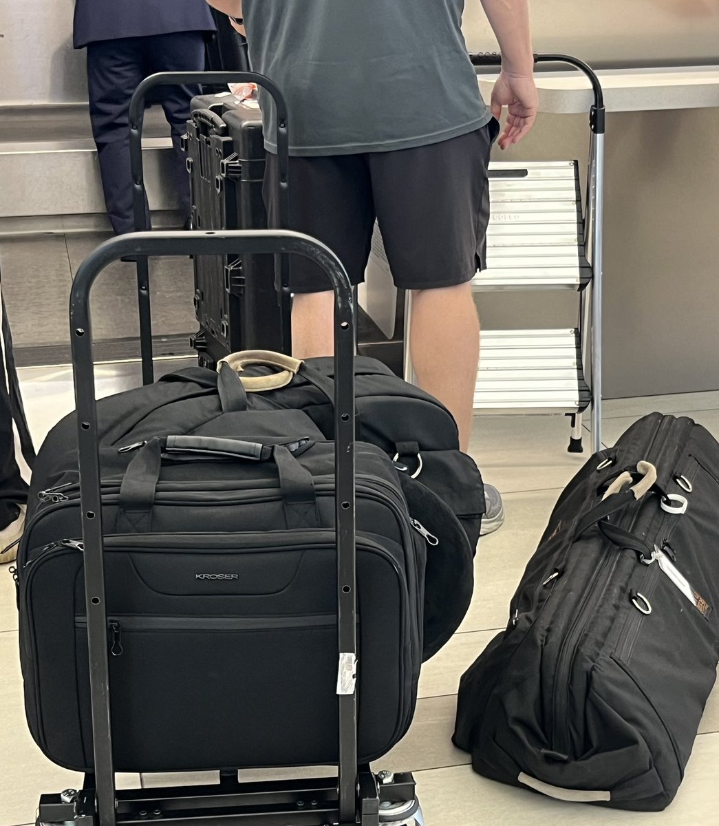 At LGA this am - the less exciting sequel to Snakes On A Plane.