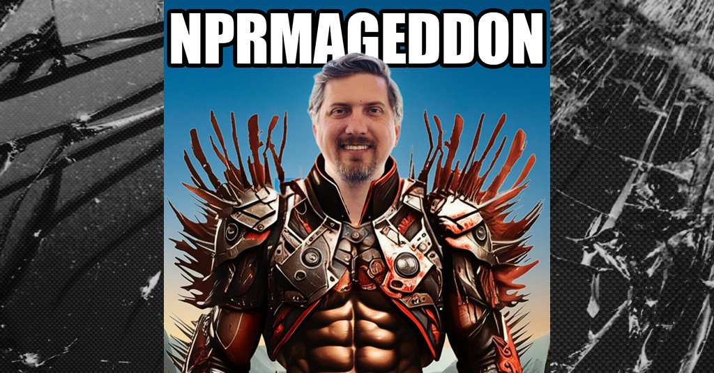 NPRmageddon's tweet image. Ben Giles. Senior editor at KJZZ. Phoenix, Arizona.
@ben_giles @kjzzphoenix #NPRmageddon #PodcastsLikeNightVale: bit.ly/3DsQmPU@kjzzph…