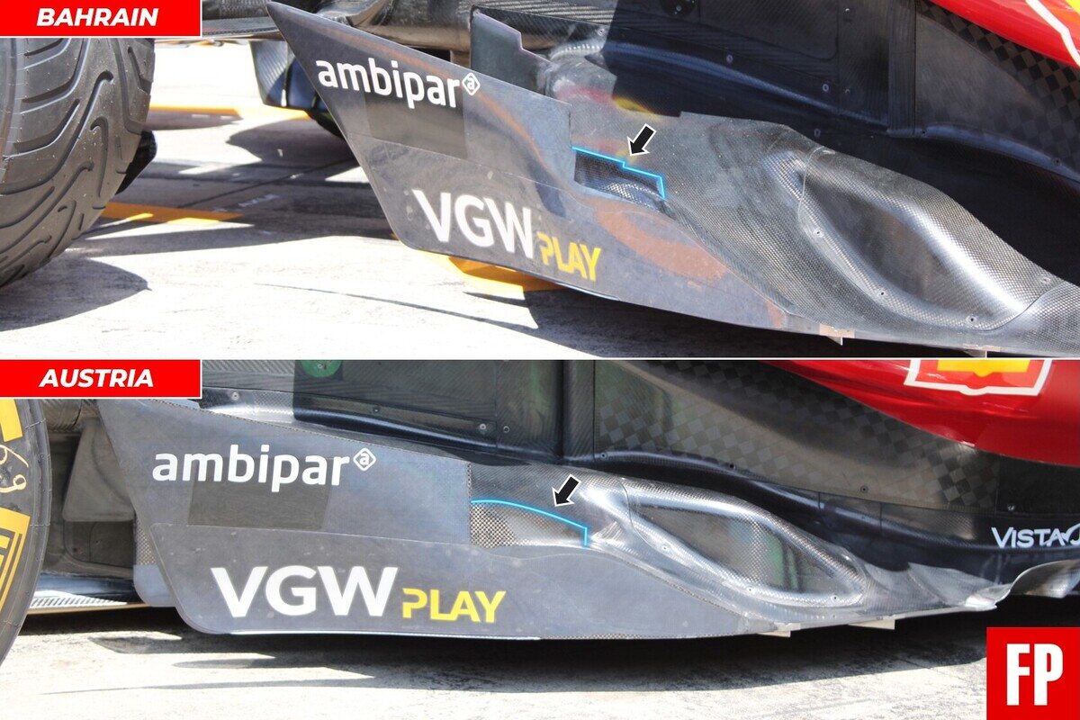The visible change on the new #Ferrari floor

#F1 #F1Tech #Formula1

Full article on <a href="/FormulaPassion/">FormulaPassion.it</a>