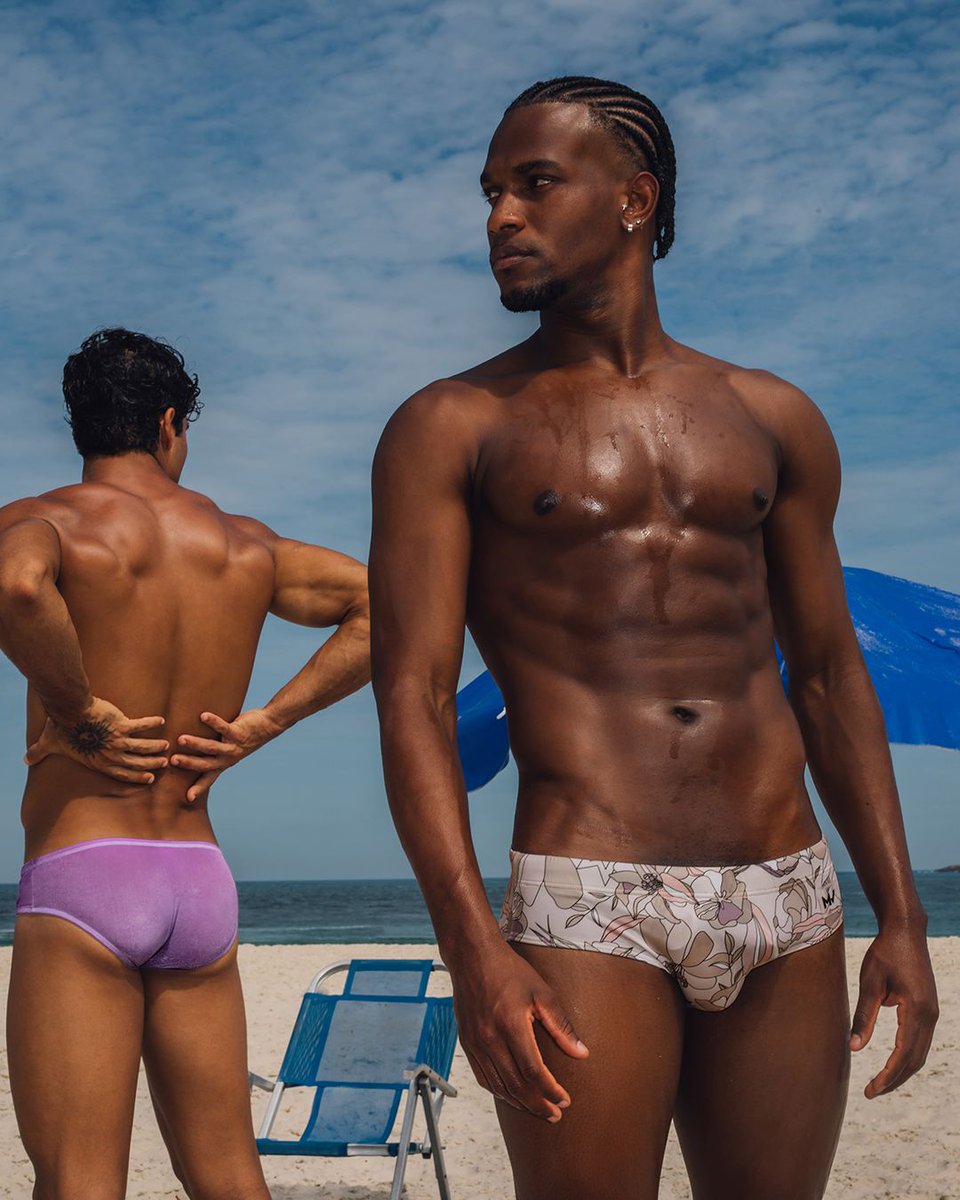 Bold swimwear designs. One side dares to be a bikini, the other keeps it classic. This asymmetric design isn’t just about looks—it’s about rewriting the rules of swimwear. 

Shop: e-modusvivendi.com/pride-line-swi…