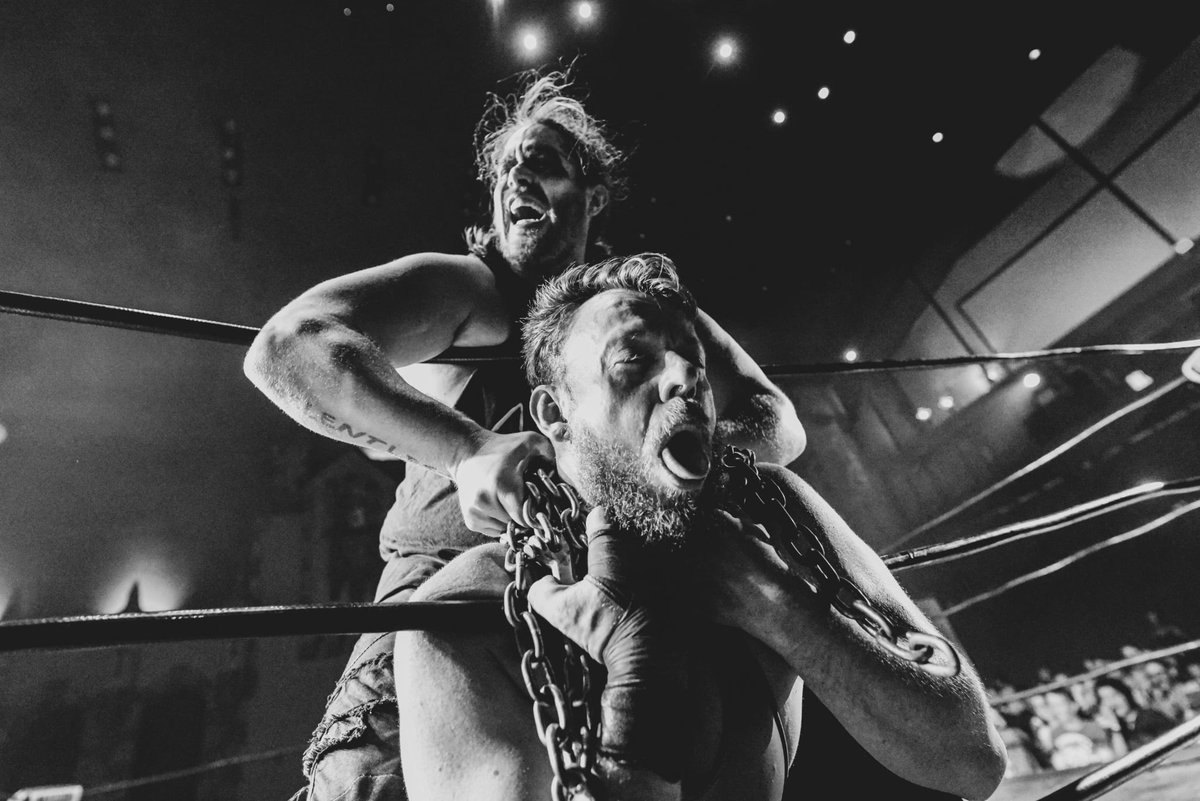 Some <a href="/MADHOUSESLAMS/">MADHOUSE WRESTLING</a> All My Rowdy Friends shots in black &amp; white.