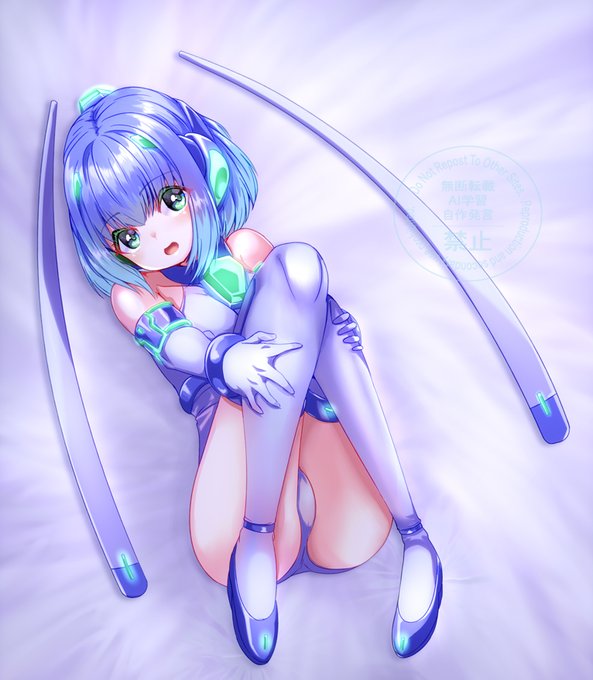 寝そべり何かを待ち受けるニンフィアちゃん完成‼😍 