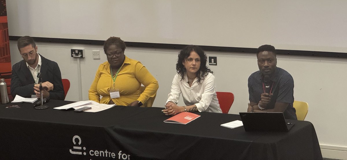 olorunwababs's tweet photo. Sitting in on “Digital Investigations: OSINT, Trade Data, and AI” high-stakes session at #CIJSummer chaired by Adeolu Adekola (@Theyolu).

This panel explores the cutting edge of digital methodologies in investigative journalism used to track flood support funding in Nigeria, map sanctions evasion and tracing exploitation on platforms like OnlyFans. 

What ties it all together is the power of open data, digital footprints, and AI tools to hold power to account (even when the stories cross borders and the truth hides behind algorithms).

@cijournalism #CIJSummer