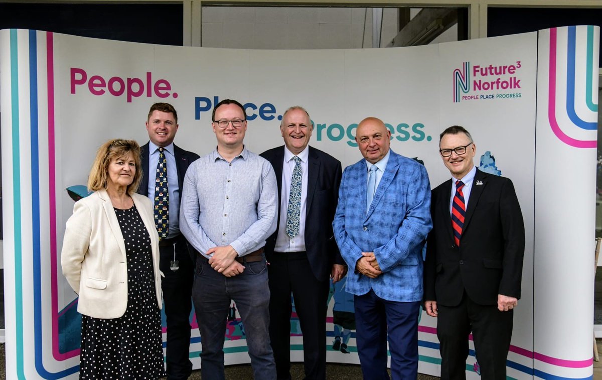 Six council leaders including our own Alistair Beales welcomed other strategic leaders from across Norfolk to a special event today, to set out our shared vision for the future of local government in our county.👇Tell us your views to help shape plans👉futurenorfolk.com