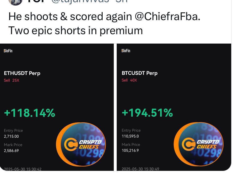 ChiefraFba's tweet photo. Checkout out some of the recent feedback from members👇

✅ #1 Crypto Trading Group in the industry

✅ Trusted by 1000s members worldwide

🎯 85%+ accuracy

Join us now👇

➡️ https://t.co/cdp2zRr1bC https://t.co/4GrsbMa3Go
