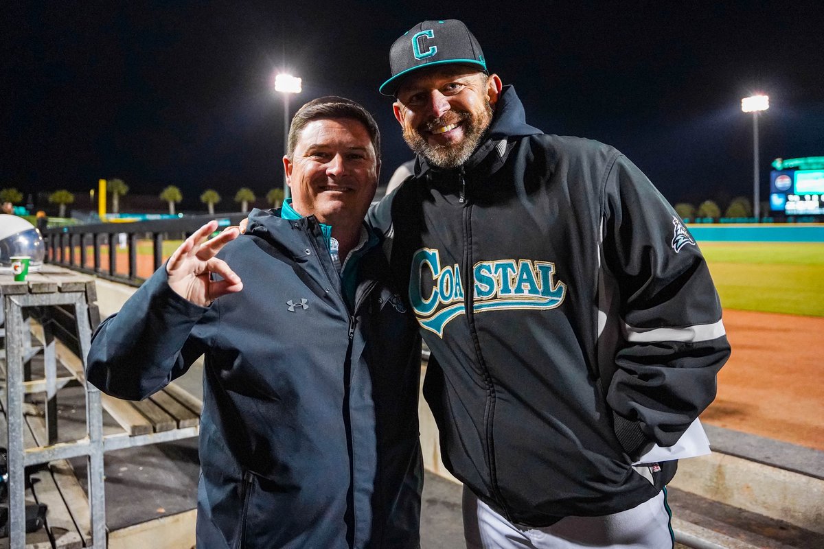 KSchnall9's tweet photo. Huge thank you to @cmiller05, our Director of Athletics, for his unwavering support. Our staff and student-athletes never have to wonder if he has our backs or not and that’s pretty special. 

We’re lucky to have his leadership here at Coastal https://t.co/0yV9jo7nbP