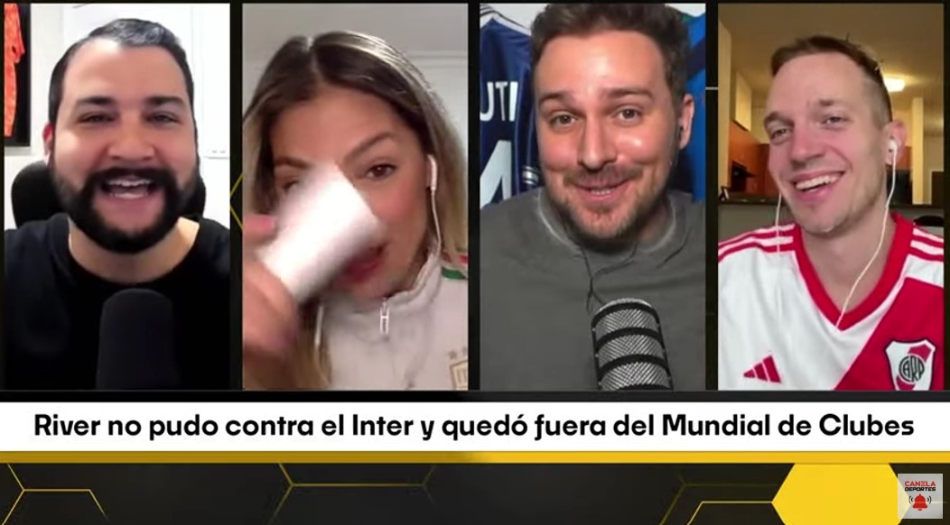 #COPADOSenCANELA <a href="/andreslicht/">Andrés Lichtveld</a>  "A 14 años del descenso, ¿cómo se vive la eliminación de River en el Mundial de Clubes?" <a href="/Darizenz10/">Daro Zenz</a>  "Comenzamos con la quinta, je".

youtube.com/watch?v=YsPgUc…