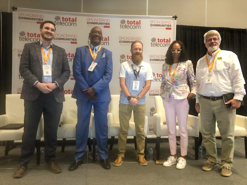 We wrapped up a great #BBCSummit with an inspiring workforce development panel featuring MCNC President &amp; CEO Tracy Doaks. Thanks to all who joined us in Houston to talk broadband, equity, and the future of our digital workforce!