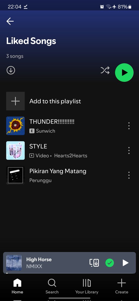 Bulan ini on repeatnya 3 lagu doang