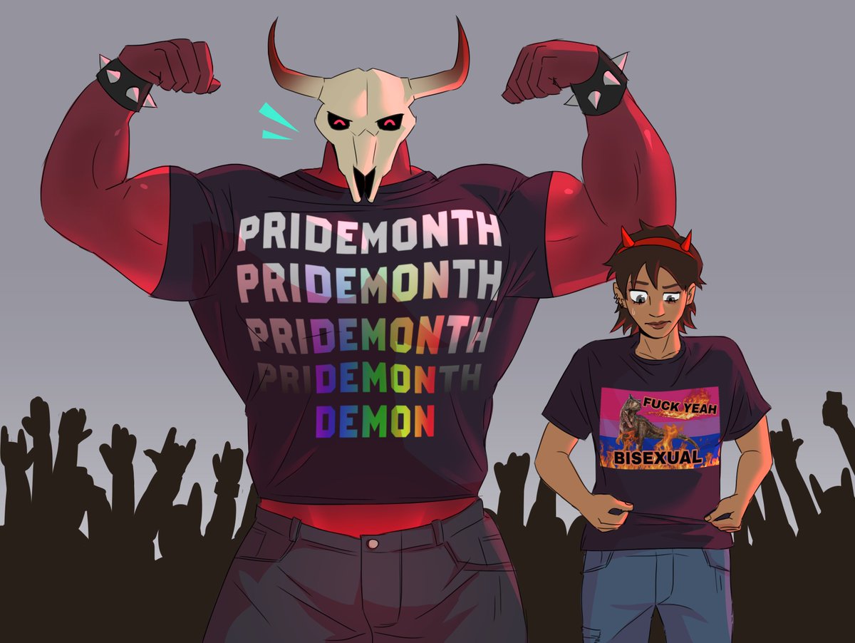 pride shirts shenanigans 🏳️‍🌈 #oc