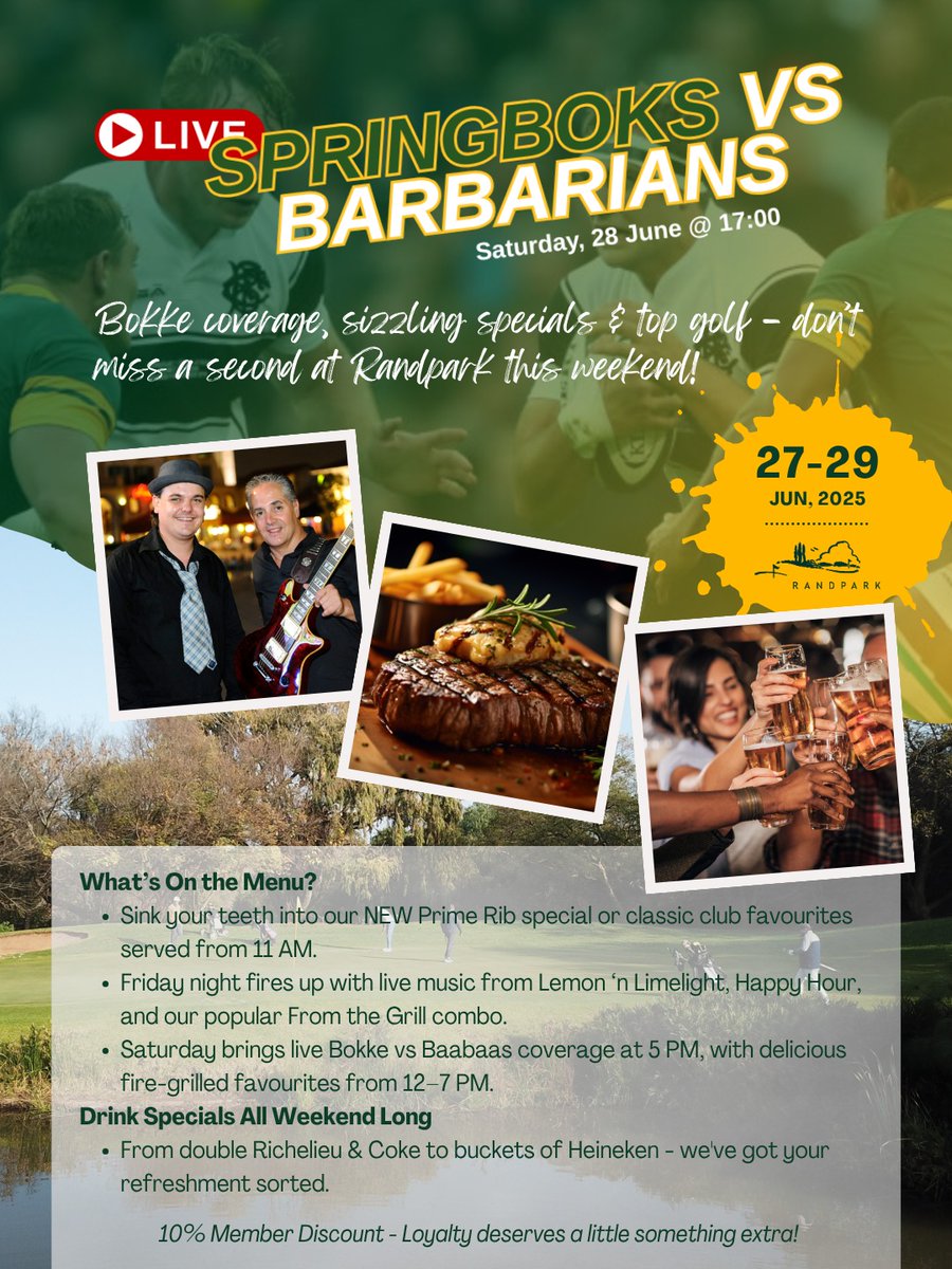 Randpark Golf Club tweet media