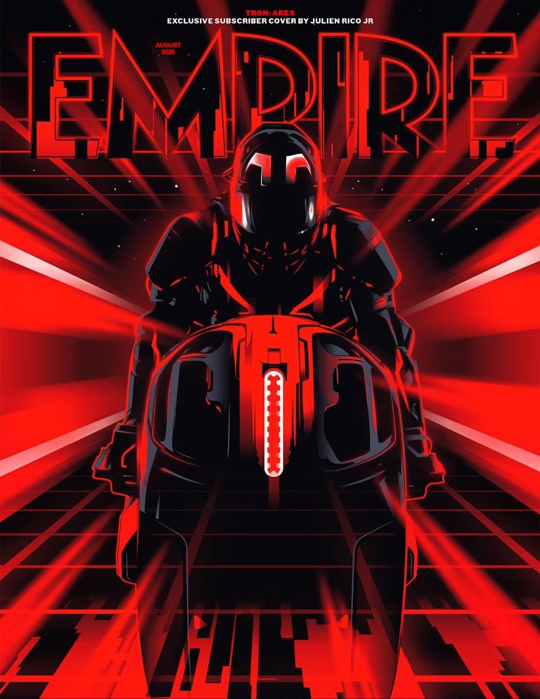 ‘Tron: Ares’ graces the cover of @EmpireMagazine!