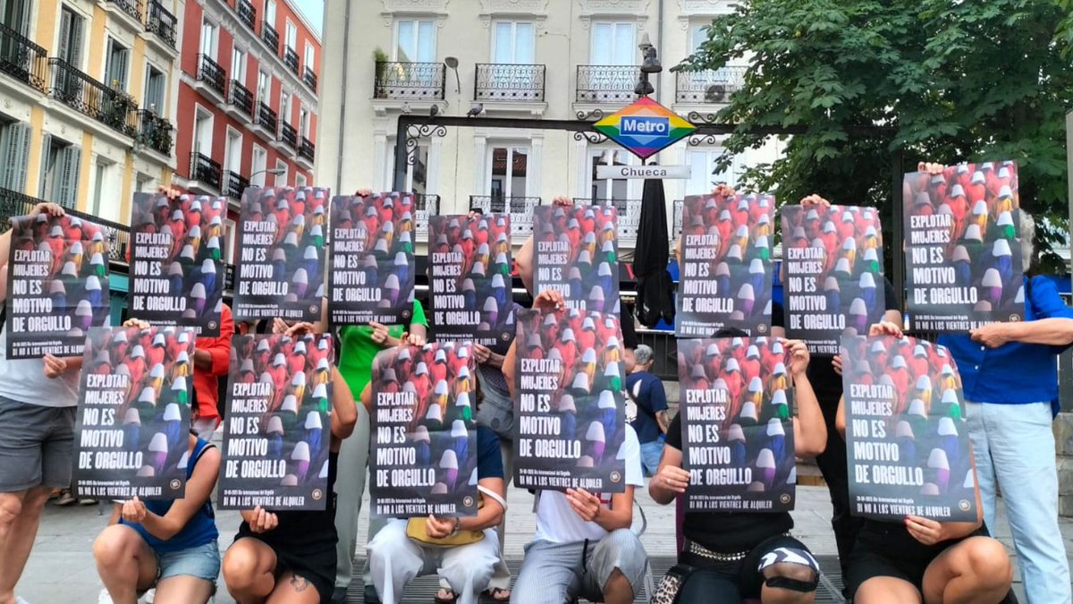 Contra El Borrado de las Mujeres (@contraborrado) on Twitter photo Asociaciones de mujeres nos dirigimos por carta a organizadores y patrocinadores de #madridorgullo2025 recordándoles que el alquiler de vientres es violencia contra las mujeres y que las asociaciones que lo promueven no deben participar en <a href="/MADOrgullo/">MADO Madrid Orgullo</a>.
Súmate con tu firma: Asociaciones de mujeres nos dirigimos por carta a organizadores y patrocinadores de #madridorgullo2025 recordándoles que el alquiler de vientres es violencia contra las mujeres y que las asociaciones que lo promueven no deben participar en <a href="/MADOrgullo/">MADO Madrid Orgullo</a>.
Súmate con tu firma: