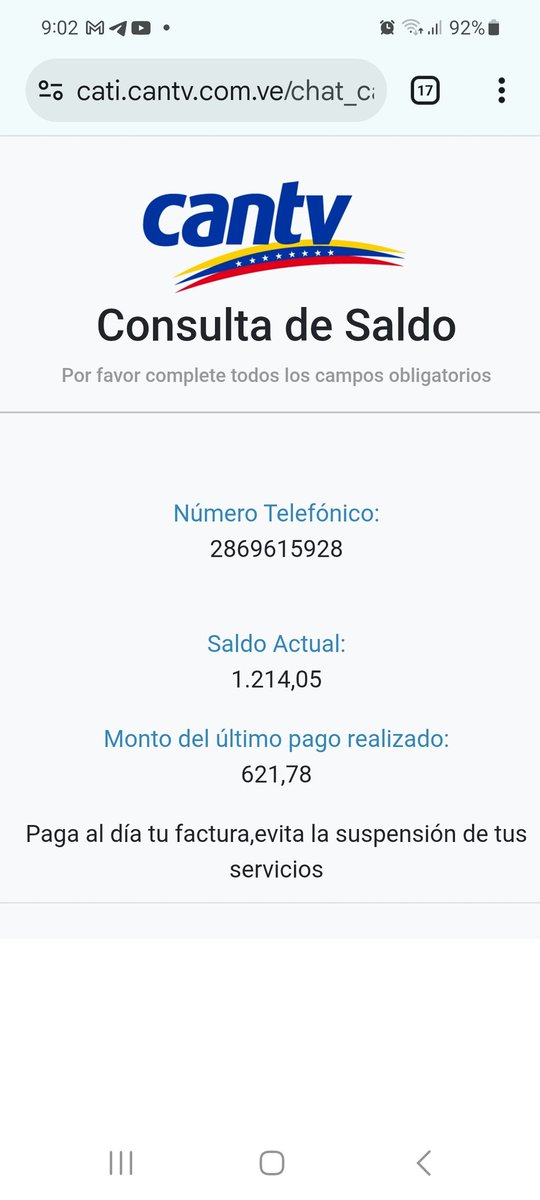 Auto_Critico's tweet photo. Que esta pasando en CANTV con este aumento del 100% injustificado...@salaprensaCantv https://t.co/MnosWjxaIX