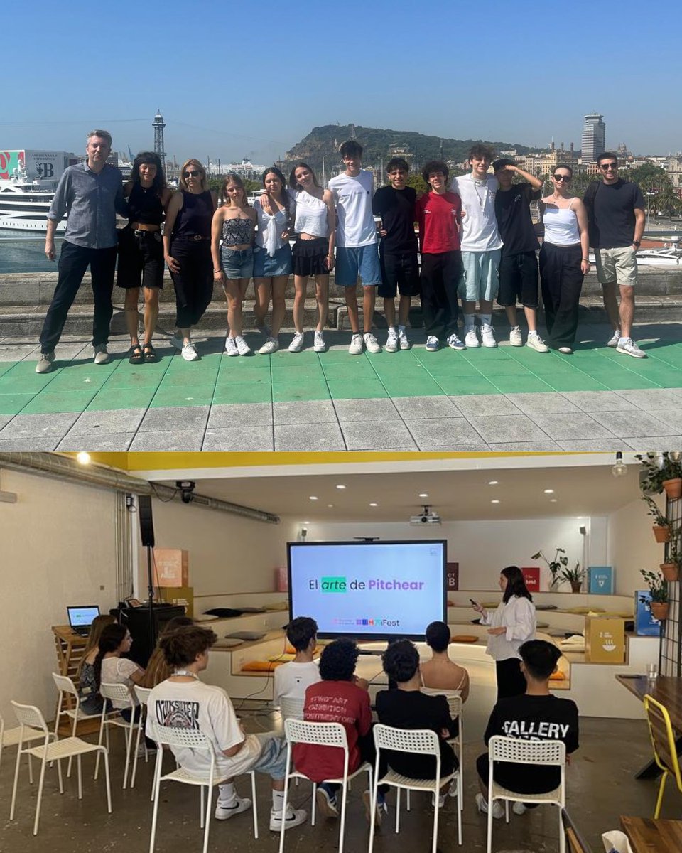 Emprenedoria (@emprencat) on Twitter photo 🚀 Acabem la #iFestCat Acceleration amb els equips guanyadors de la categoria júnior!
📍 Aquest matí, visita al Pier01 de <a href="/TechBarcelona/">Tech Barcelona</a> i xerrada d'Oriol Sans d'<a href="/accio_cat/">ACCIÓ</a>.
🏆 A la tarda, mentories i tancament amb els equips de <a href="/claretbarcelona/">Escola Claret Barcelona</a> i <a href="/EscolesRoca/">Escoles Roca</a> 🚀 Acabem la #iFestCat Acceleration amb els equips guanyadors de la categoria júnior!
📍 Aquest matí, visita al Pier01 de <a href="/TechBarcelona/">Tech Barcelona</a> i xerrada d'Oriol Sans d'<a href="/accio_cat/">ACCIÓ</a>.
🏆 A la tarda, mentories i tancament amb els equips de <a href="/claretbarcelona/">Escola Claret Barcelona</a> i <a href="/EscolesRoca/">Escoles Roca</a>