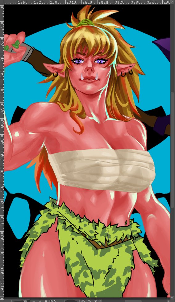 WolfMug7's tweet photo. Doing some art back and forth on stream with another artist @rymeman6 on instagram!
It's been really fun so far! 
#wip  #artstreamer #digitalartwork https://t.co/dXrW4hNwdk
