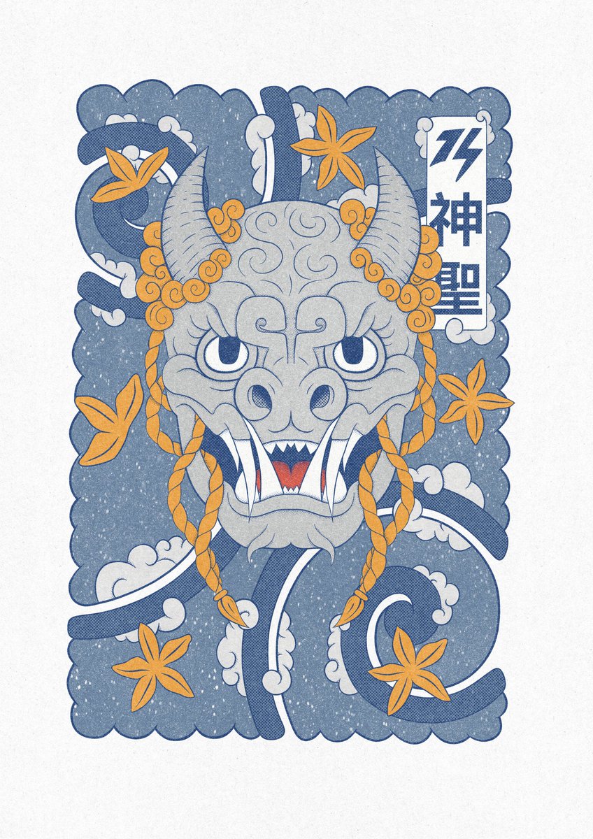 theoddburrow's tweet photo. Sacred guardian
I wanted to combine Japanese aesthetics with Peruvian culture, featuring a reimagined "Cabeza clava" with large horns and other ornaments.
#digitaldrawing #procreate #truegrittexturesupply #cabezaclava #noaineeded #illustration #japaneseart #peruvianart https://t.co/hkjLUSZw2V