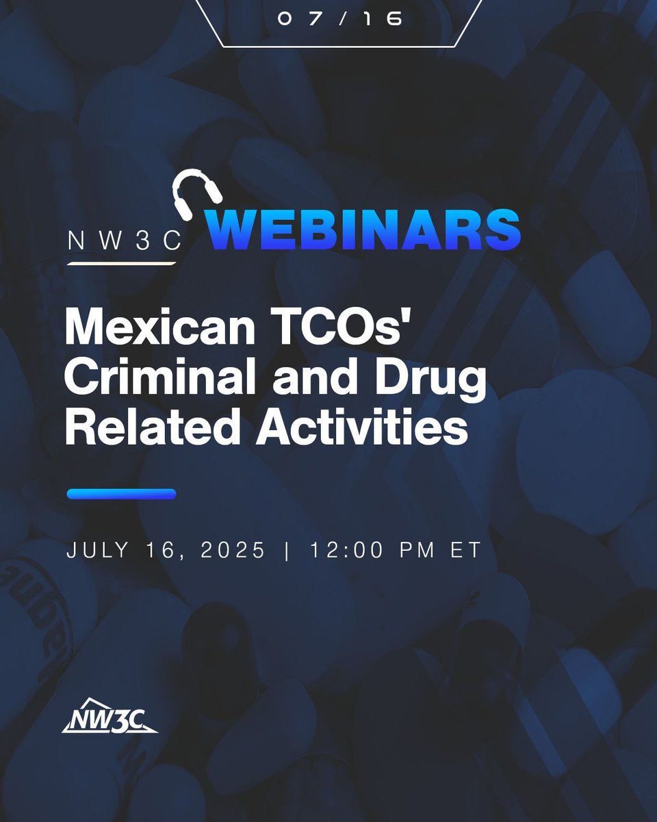 Join us in looking at the Mexican Transnational Criminal Organizations (TCOs) operating in Baja California and their impact on the San Diego region. Learn the role these groups play in trafficking fentanyl, meth, cocaine, and heroin across the U.S buff.ly/LsaidEU.