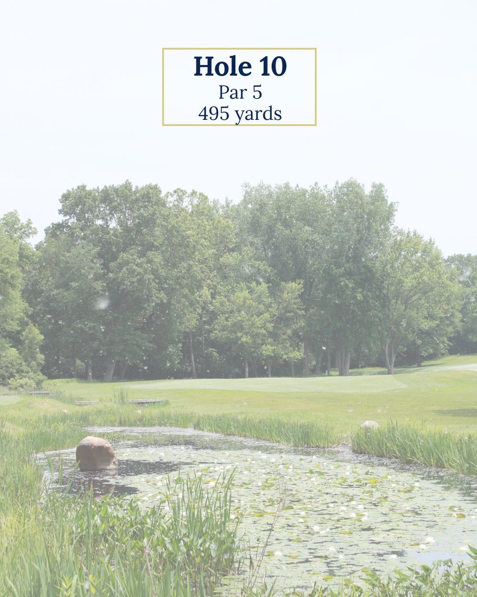 WarrenGolfND's tweet image. Our next feature hole is hole 10.
Hole 10 kicks off the back 9 with a classic risk-reward challenge. With hazards like water and undulating greens, aggressive players can be rewarded or scrambling to save par!⛳️
#featurehole #WarrenGolfCourse #golf