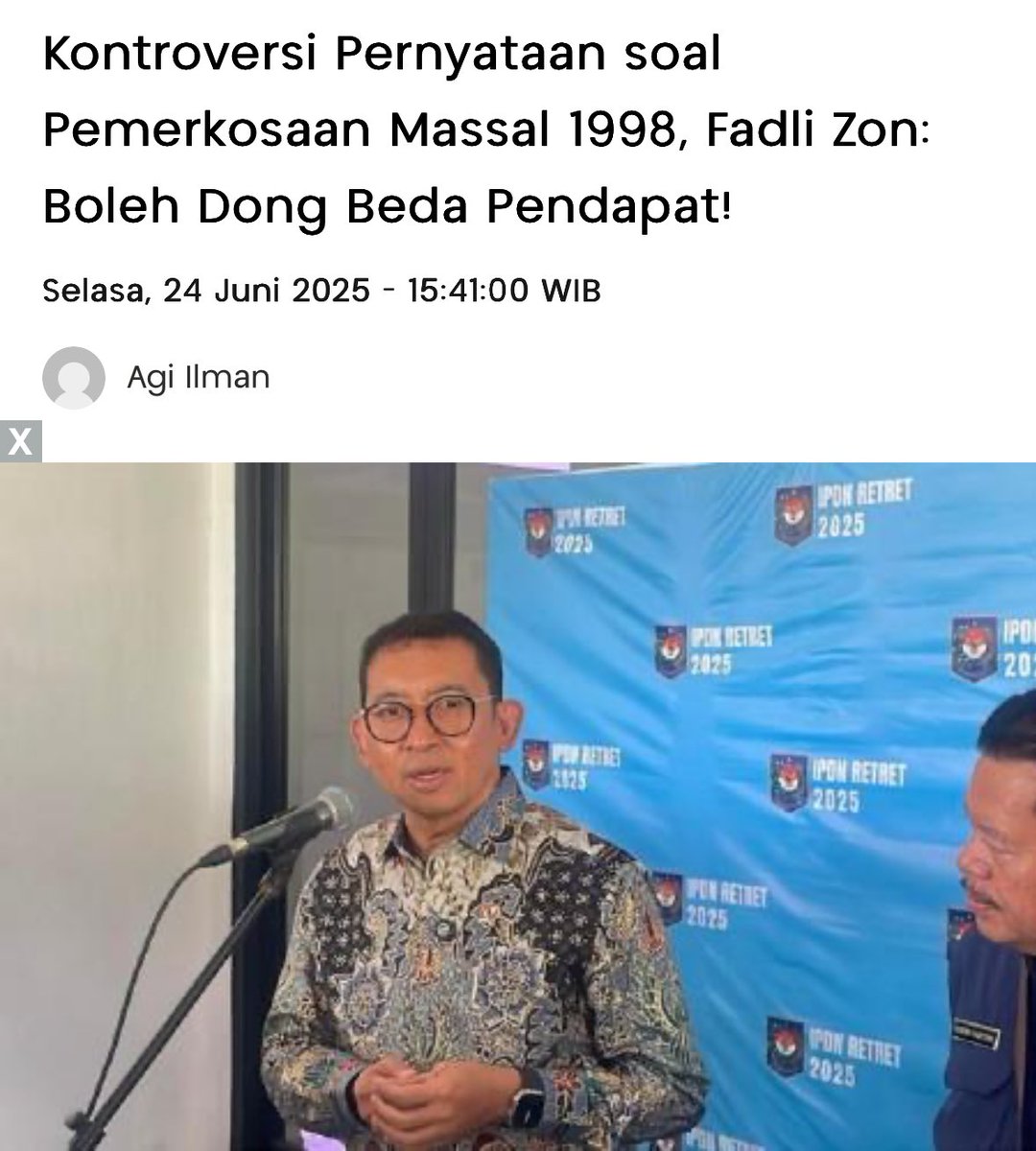 Prajurit Nazi juga menyangkal holocaust.

IDF pun menyangkal genosida orang Palestina.

Itu semua penyangkalan fakta sejarah, bukan beda pendapat