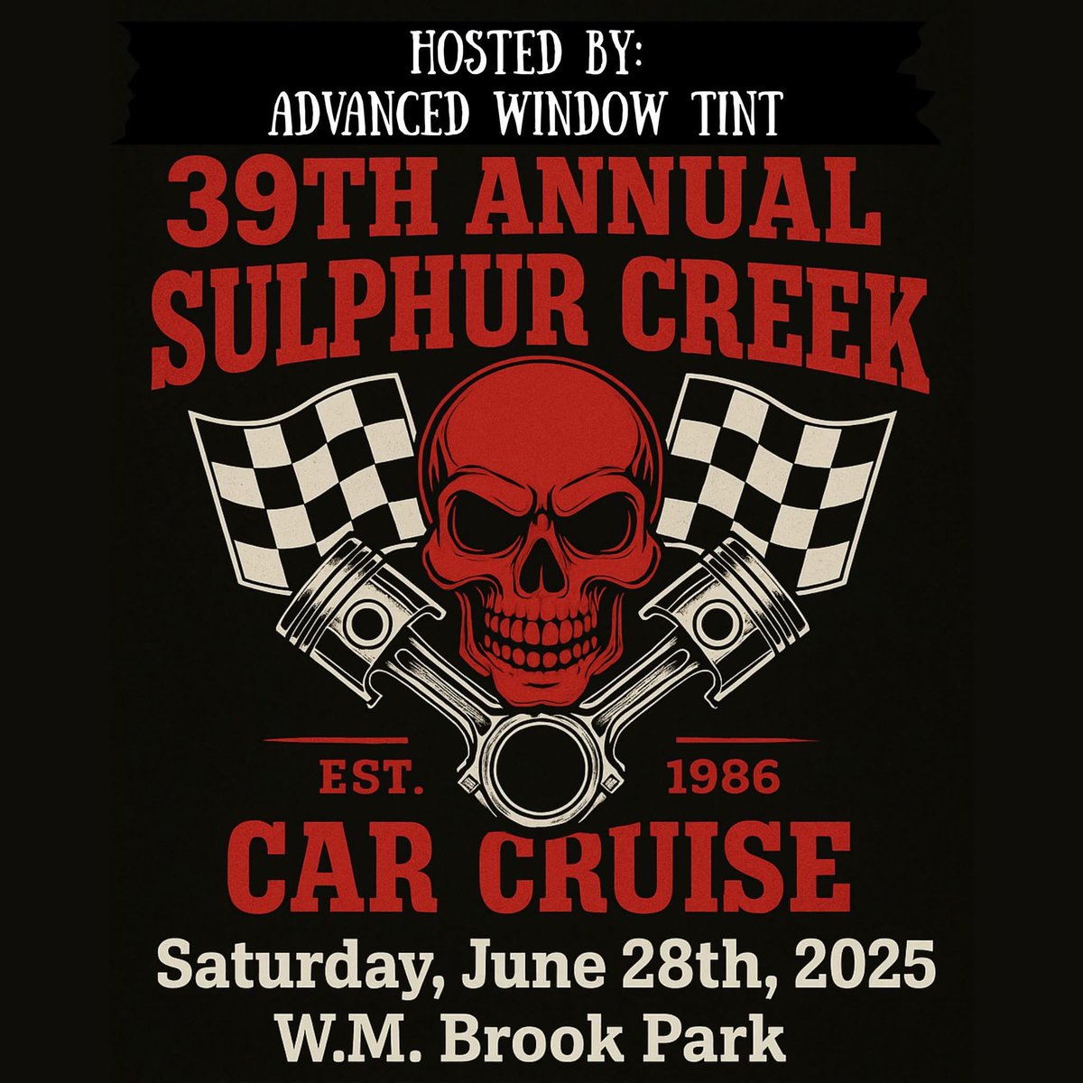 THIS SATURDAY: SULPHUR CREEK CAR CRUISE

Engines hot. Chrome polished. Streets ready.
We’re teaming up with Advanced Window Tint for the cruise everyone’s talking about.

Axiom Digital Pro will be there capturing the best cars, sharpest details, and all the action… full photo