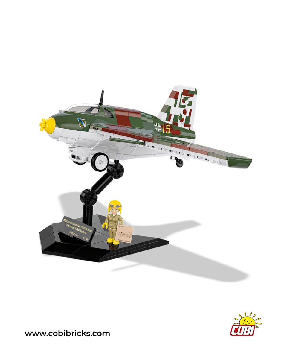 COBI_Bricks's tweet image. 🛩️ ME 163B KOMET &amp;amp; SCHEUCH-SCHLEPER – LIMITED EDITION in 1:32 scale from COBI! 🛩️
⚡ The iconic rocket-powered fighter with the unique Scheuch-Schlepper service vehicle – now in an exclusive collector’s edition! ⚡

🔗 Sales will begin in early July:
 cobibricks.com
📆…