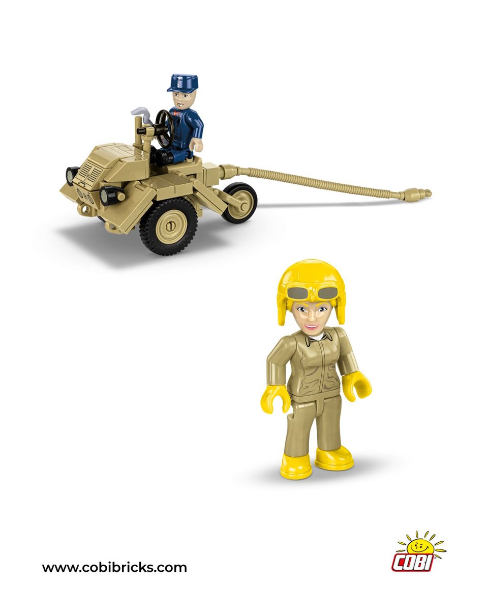 COBI_Bricks's tweet image. 🛩️ ME 163B KOMET &amp;amp; SCHEUCH-SCHLEPER – LIMITED EDITION in 1:32 scale from COBI! 🛩️
⚡ The iconic rocket-powered fighter with the unique Scheuch-Schlepper service vehicle – now in an exclusive collector’s edition! ⚡

🔗 Sales will begin in early July:
 cobibricks.com
📆…