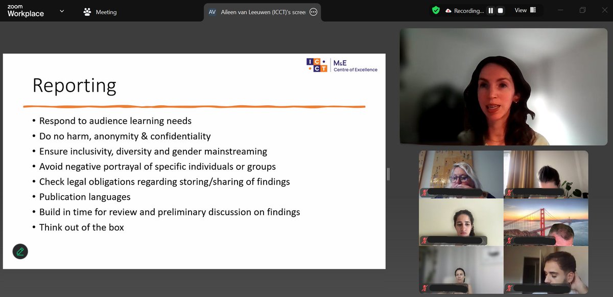 EuroMeSCo (@euromesco) on Twitter photo 🔵Wrapping up EuroMeSCo Workout on Policy evaluation and impact analysis for research centers and think tanks!
Led by <a href="/ICCT_TheHague/">International Centre for Counter-Terrorism</a> experts: <a href="/AileenvLeeuwen/">Aileen van Leeuwen</a> & <a href="/bibivanginkel/">Bibi van Ginkel</a>, this training is part of EuroMeSCo’s effort to boost research & evaluation skills across the network. 🔵Wrapping up EuroMeSCo Workout on Policy evaluation and impact analysis for research centers and think tanks!
Led by <a href="/ICCT_TheHague/">International Centre for Counter-Terrorism</a> experts: <a href="/AileenvLeeuwen/">Aileen van Leeuwen</a> & <a href="/bibivanginkel/">Bibi van Ginkel</a>, this training is part of EuroMeSCo’s effort to boost research & evaluation skills across the network.