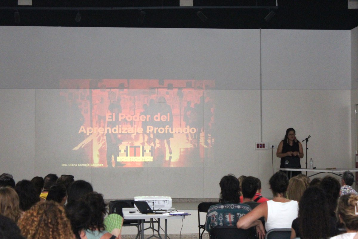 Fòrum Els Futurs de l’Educació (@futurseducacio) on Twitter photo "Educar en l'aprenentatge profund suposa que l'alumnat aprengui a comprendre i transformar la realitat que l'envolta. Des d'aquesta mirada hem de construir les comunitats educatives."
Amb <a href="/Dianalamaestra/">Diana Cornejo-Sanchez, Ed.D</a>, CEO de <a href="/hightechhigh/">High Tech High</a>, posem punt i final a la trobada del curs 2024-25! "Educar en l'aprenentatge profund suposa que l'alumnat aprengui a comprendre i transformar la realitat que l'envolta. Des d'aquesta mirada hem de construir les comunitats educatives."
Amb <a href="/Dianalamaestra/">Diana Cornejo-Sanchez, Ed.D</a>, CEO de <a href="/hightechhigh/">High Tech High</a>, posem punt i final a la trobada del curs 2024-25!