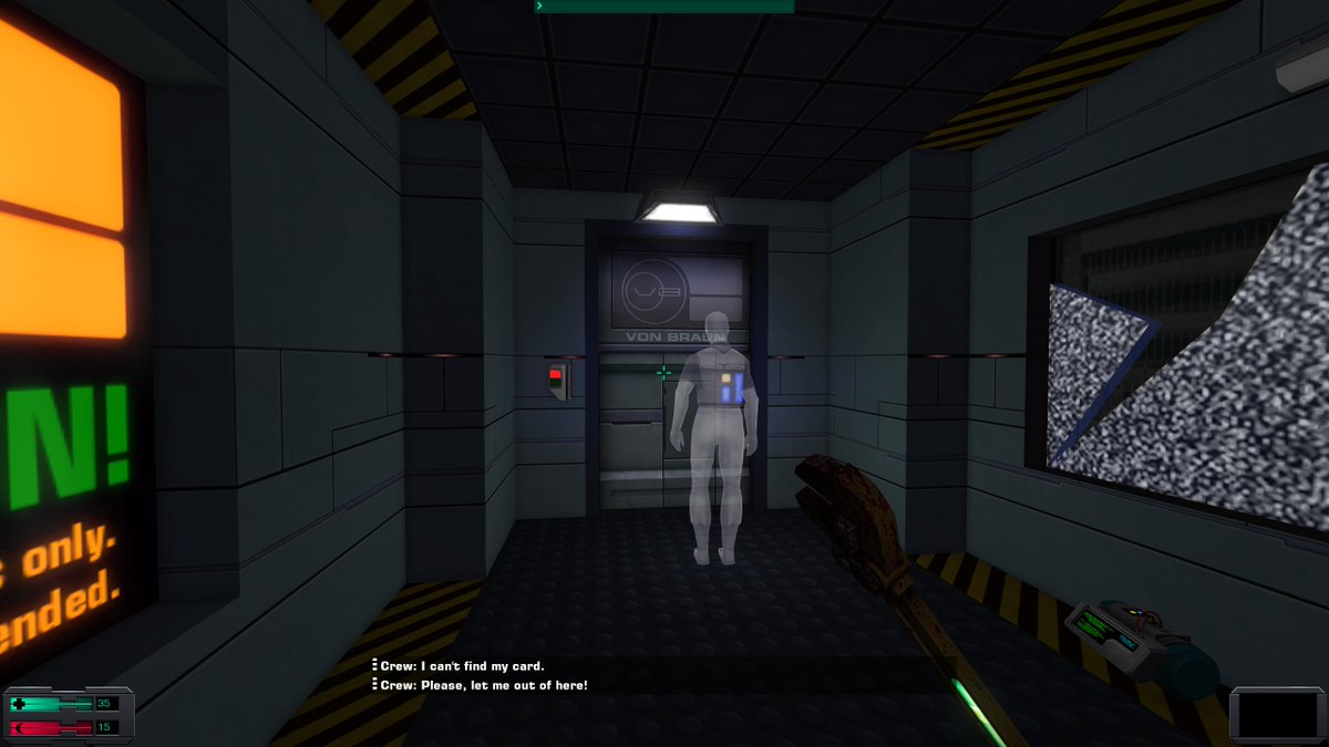 xCarpenedo's tweet image. Mais um remaster impecável da Nightdive, pelo visto. Tá como eu lembro do jogo nas minhas memórias idealizadas. 

#SystemShock2 #25thAnniversaryRemaster