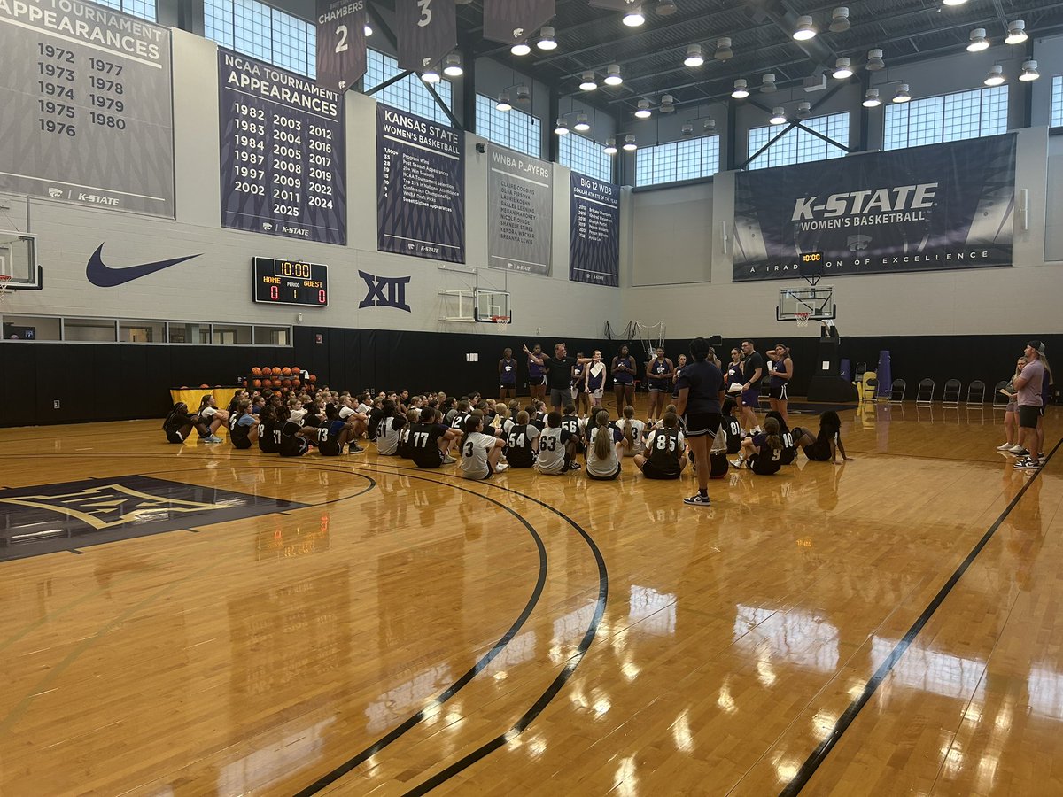 Elite Camp has begun 
#GoCats  #KStateWBB