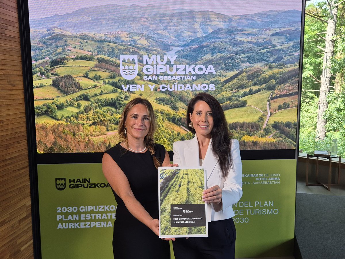 ‘Ven y cuídanos’, el nuevo Plan Estratégico de Turismo 2030 pone el foco en el cuidado del territorio y de las personas que viven en él.

➕ Noticia: gip.eus/mncd3

#ZUREtzatGipuzkoa