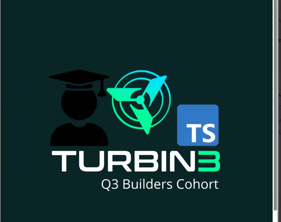 ✅ Week 0 – Day 1
Finished the <a href="/solanaturbine/">TURBINE</a>   Q3 Builders Cohort TypeScript Prerequisite! 🎯

🏆 Claimed my on-chain NFT proof on Solana.

🔗 Verify on-chain: solscan.io/token/9F6oDmpj…