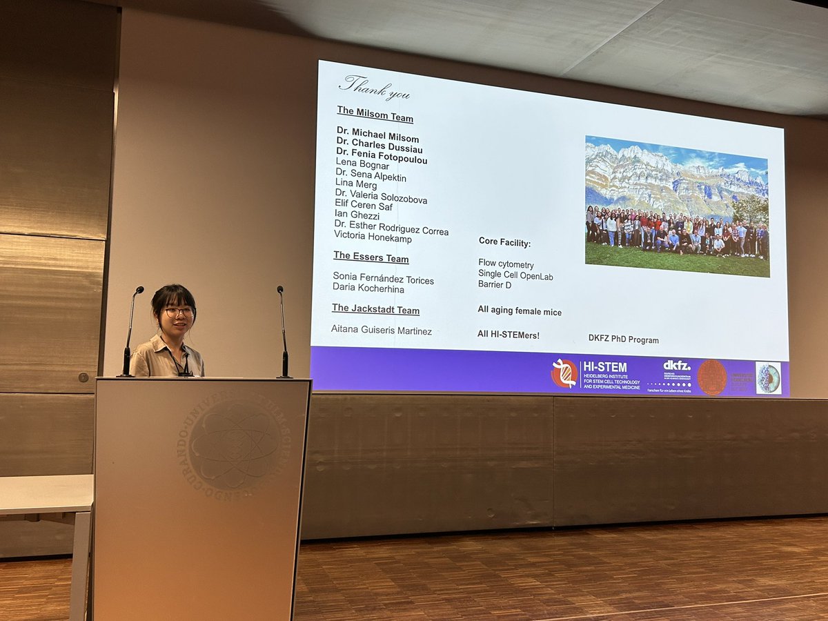 MilsomMick's tweet image. Outstanding first talk at a conference for Yiwen Zhang at the annual meeting of the German Association for Aging Research…….very proud!