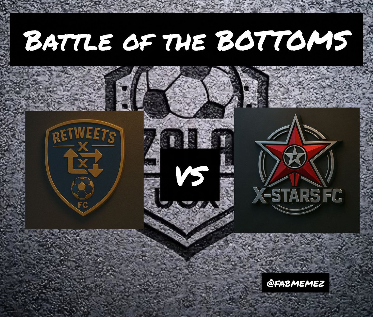 This Sunday the last battles the second last. Who is the actual LAST.
#UOXLEAGUE