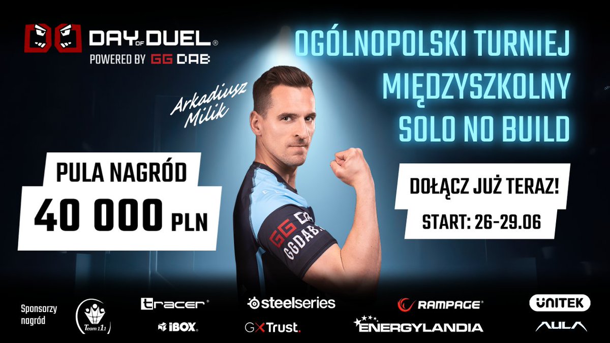 GGDAB (@ggdab_com) on Twitter photo ⚽<a href="/arekmilik9/">Arkadiusz Milik</a>, reprezentant Polski, napastnik Juventusu i ambasador GGDAB, wspiera uczniów w walce o zwycięstwo w Ogólnopolskim Turnieju Międzyszkolnym! 🎮🔥
Na boisku błyskawiczny, precyzyjny i zawsze gotowy do ataku. Teraz przekazuje esportowej społeczności dokładnie tę samą ⚽<a href="/arekmilik9/">Arkadiusz Milik</a>, reprezentant Polski, napastnik Juventusu i ambasador GGDAB, wspiera uczniów w walce o zwycięstwo w Ogólnopolskim Turnieju Międzyszkolnym! 🎮🔥
Na boisku błyskawiczny, precyzyjny i zawsze gotowy do ataku. Teraz przekazuje esportowej społeczności dokładnie tę samą